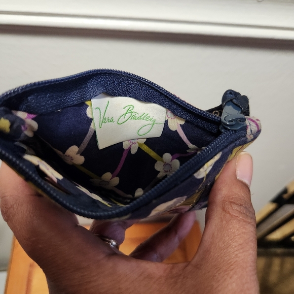 VERA BRADLEY coin wallet with nightingale print - Picture 3 of 4